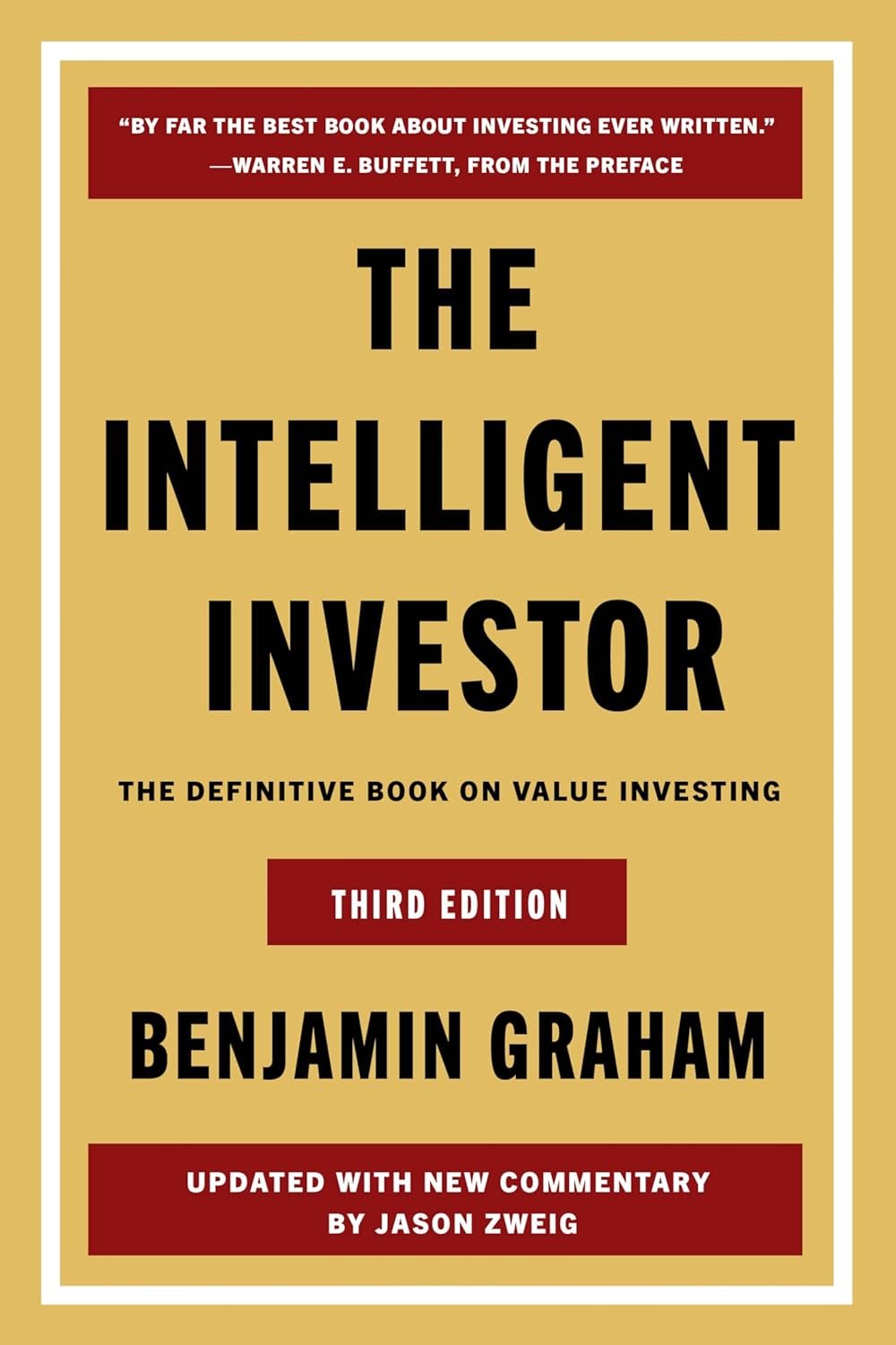 Book cover of The Intelligent Investor