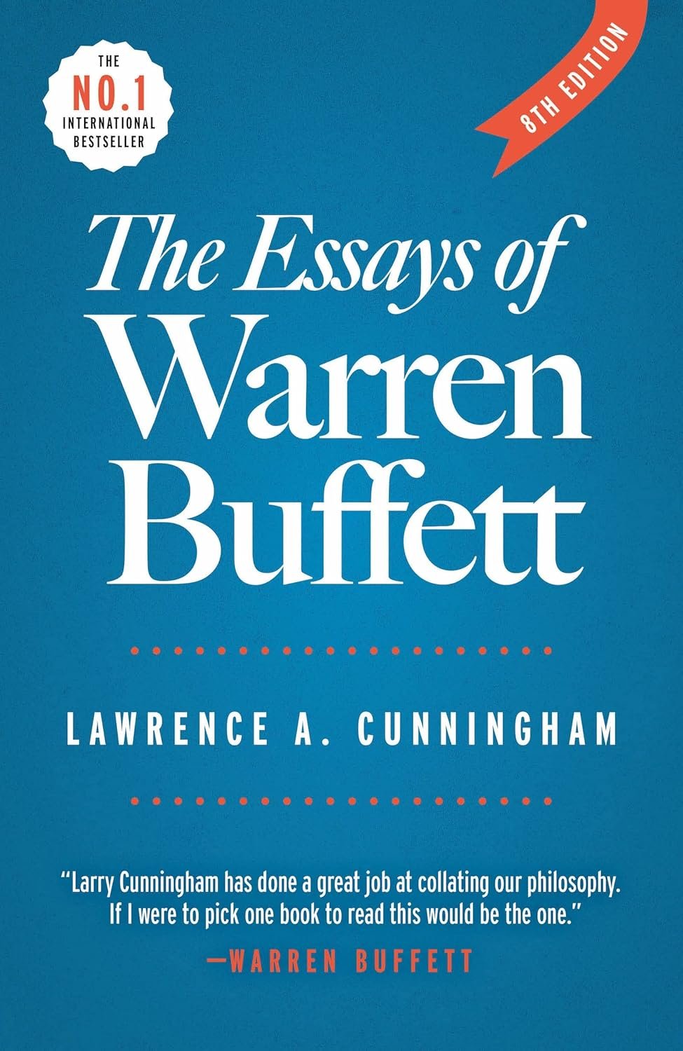 Book cover of The Essays of Warren Buffett